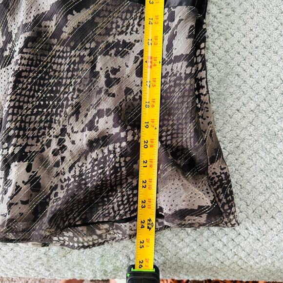 Express Design Studio Snake-Print Python y2k Top - Picture 5 of 5